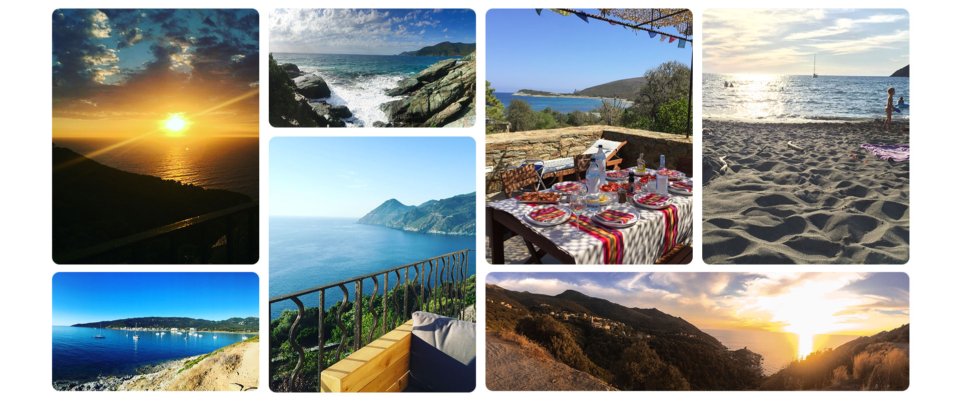 Saisonvermietung in Cap Corse (Oberkorsisch) von Erbalunga nach Canari, vorbei an Macinaggio, Centuri, Pino, Pietracorbara ...