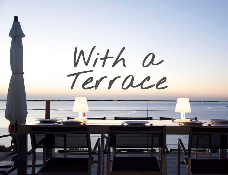 Vacation rentals with terrace in Cap Corse (Northern Corsica)