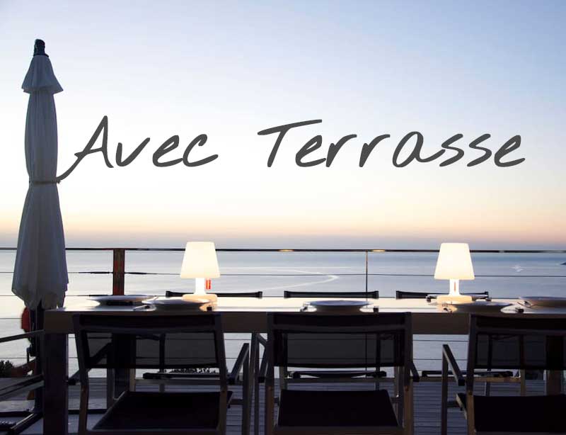 Locations de vacances avec une grande terrasse dans le Cap Corse